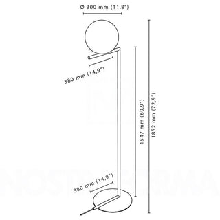 Flos IC F2 floor lamp - Buy now on ShopDecor - Discover the best products by FLOS design