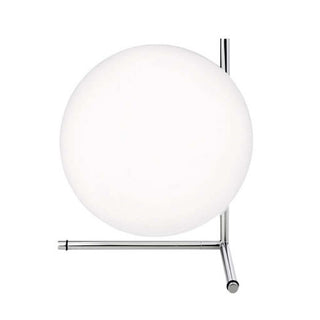 Flos IC T2 table lamp Chrome - Buy now on ShopDecor - Discover the best products by FLOS design