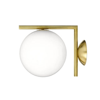 Flos IC C/W1 wall lamp Brass - Buy now on ShopDecor - Discover the best products by FLOS design