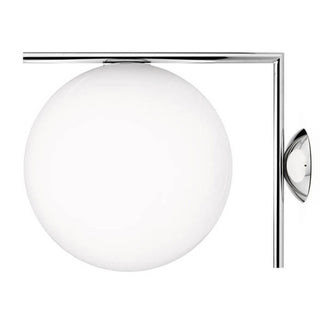 Flos IC C/W2 wall lamp Chrome - Buy now on ShopDecor - Discover the best products by FLOS design