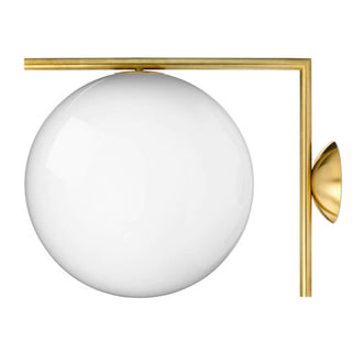 Flos IC C/W2 wall lamp Brass - Buy now on ShopDecor - Discover the best products by FLOS design