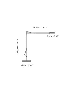 Lampada da tavolo LED Flos Kelvin Edge Base