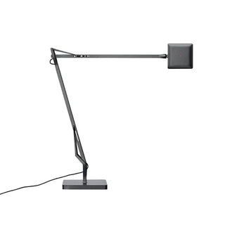 Flos Kelvin Edge Base LED table lamp Titanium - Buy now on ShopDecor - Discover the best products by FLOS design