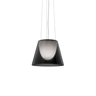 Flos KTribe Suspension S2 suspension lamp Smoky grey - Buy now on ShopDecor - Discover the best products by FLOS design