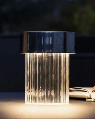 Flos Last Order Fluted LED portable table lamp