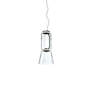 Flos Noctambule Suspension 1 Low Cylinder and Cone suspension lamp - Buy now on ShopDecor - Discover the best products by FLOS design