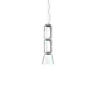 Flos Noctambule Suspension 2 Low Cylinders and Cone suspension lamp - Buy now on ShopDecor - Discover the best products by FLOS design