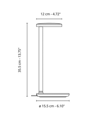Flos Oblique LED table lamp - Buy now on ShopDecor - Discover the best products by FLOS design