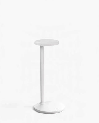 Flos Oblique LED table lamp Matt white with charging base - Buy now on ShopDecor - Discover the best products by FLOS design
