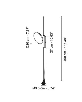 Flos Ok LED pendant lamp