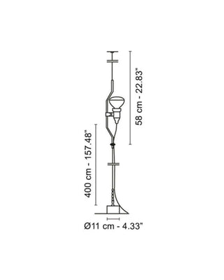 Flos Parentesi Dimmer floor lamp - Buy now on ShopDecor - Discover the best products by FLOS design