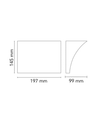 Flos Pochette Up/Down LED wall lamp