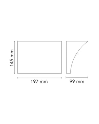 Flos Pochette Up/Down LED wall lamp