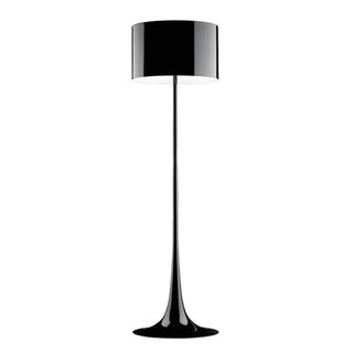 Flos Spun Light F floor lamp glossy Glossy black - Buy now on ShopDecor - Discover the best products by FLOS design