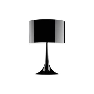 Flos Spun Light T1 table lamp glossy Glossy black - Buy now on ShopDecor - Discover the best products by FLOS design