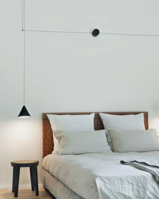 Candeeiro suspenso LED Flos String Light Cone