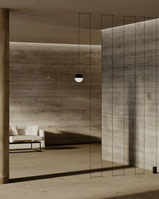 Flos String Light Kugel LED-Pendelleuchte