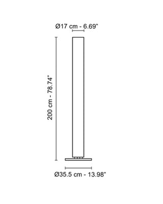 Flos Stylos floor lamp - Buy now on ShopDecor - Discover the best products by FLOS design