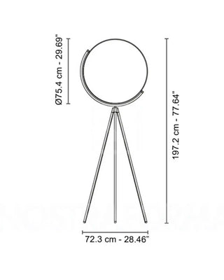 Lampadaire LED Flos Superloon