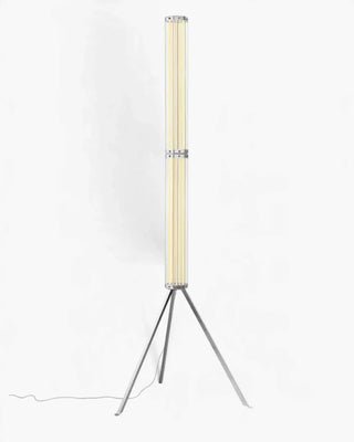 Flos SuperWire hexagonal glass floor lamp