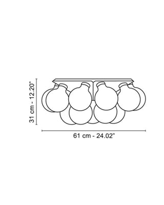 Flos Taraxacum 88 C/W wall/ceiling lamp