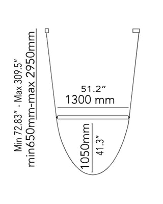 Flos Wireline LED ペンダントライト