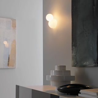 FontanaArte Bruco medium white wall lamp by Vico Magistretti - Buy now on ShopDecor - Discover the best products by FONTANAARTE design