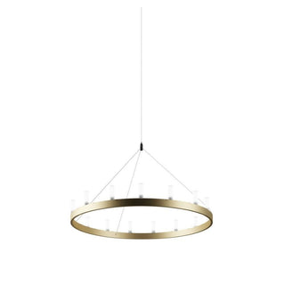 FontanaArte Chandelier suspension lamp by David Chipperfield Gold - Buy now on ShopDecor - Discover the best products by FONTANAARTE design