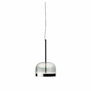 FontanaArte Equatore small LED suspension lamp by Gabriele & Oscar Buratti Black - Buy now on ShopDecor - Discover the best products by FONTANAARTE design