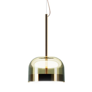 FontanaArte Equatore large LED suspension lamp by Gabriele & Oscar Buratti Gold - Buy now on ShopDecor - Discover the best products by FONTANAARTE design