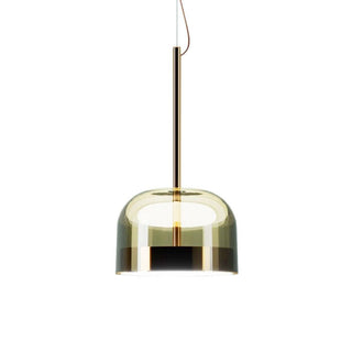 FontanaArte Equatore medium LED suspension lamp by Gabriele & Oscar Buratti Gold - Buy now on ShopDecor - Discover the best products by FONTANAARTE design