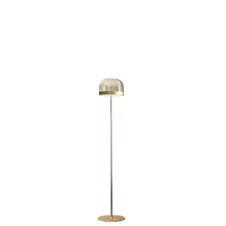 FontanaArte Equatore small floor lamp by Gabriele & Oscar Buratti Matt gold - Buy now on ShopDecor - Discover the best products by FONTANAARTE design