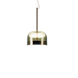 FontanaArte Equatore small LED suspension lamp by Gabriele & Oscar Buratti Gold - Buy now on ShopDecor - Discover the best products by FONTANAARTE design