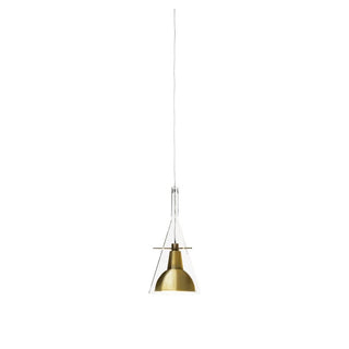 FontanaArte Flûte small LED suspension lamp by Franco Raggi Brass - Buy now on ShopDecor - Discover the best products by FONTANAARTE design