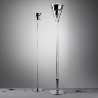 FontanaArte Flûte medium transparent-chrome floor lamp - Buy now on ShopDecor - Discover the best products by FONTANAARTE design