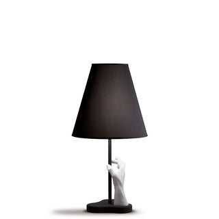 FontanaArte Mano black table lamp by Pietro Chiesa - Buy now on ShopDecor - Discover the best products by FONTANAARTE design