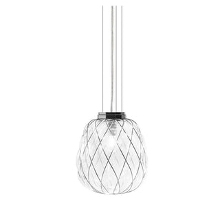 FontanaArte Pinecone large suspension lamp by Paola Navone Chrome/Transparent - Buy now on ShopDecor - Discover the best products by FONTANAARTE design
