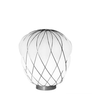 FontanaArte Pinecone medium table lamp by Paola Navone Chrome/Transparent - Buy now on ShopDecor - Discover the best products by FONTANAARTE design