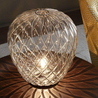 FontanaArte Pinecone medium table lamp by Paola Navone Beige - Buy now on ShopDecor - Discover the best products by FONTANAARTE design