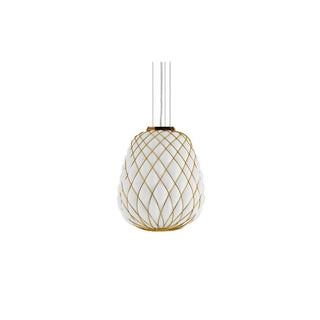 FontanaArte Pinecone medium suspension lamp by Paola Navone Gold - Buy now on ShopDecor - Discover the best products by FONTANAARTE design