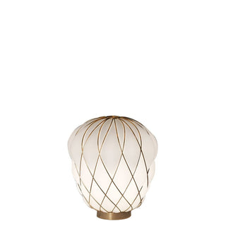 FontanaArte Pinecone medium table lamp by Paola Navone Gold - Buy now on ShopDecor - Discover the best products by FONTANAARTE design