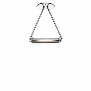 FontanaArte Scintilla large suspension lamp by Livio Castiglioni & Piero Castiglioni Chrome - Buy now on ShopDecor - Discover the best products by FONTANAARTE design