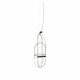 FontanaArte Setareh small LED suspension lamp by Francesco Librizzi Black - Buy now on ShopDecor - Discover the best products by FONTANAARTE design