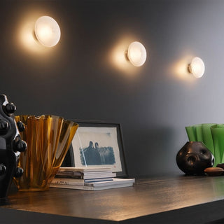 FontanaArte Sillaba large white LED wall lamp by Piero Castiglioni - Buy now on ShopDecor - Discover the best products by FONTANAARTE design