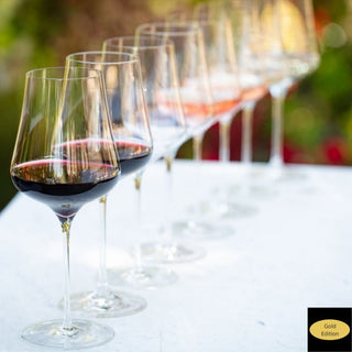 Gabriel-Glas Gold-Edition set 6 transparent glasses - Buy now on ShopDecor - Discover the best products by GABRIEL-GLAS design