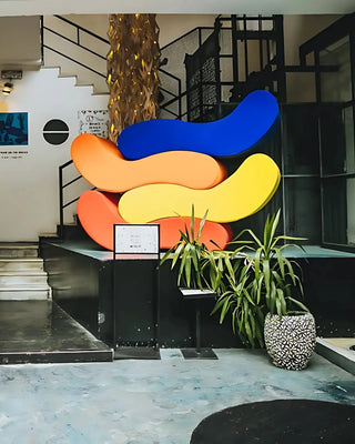 Gufram Alvar chaise longue in polyurethane upholstered with fabric - Buy now on ShopDecor - Discover the best products by GUFRAM design