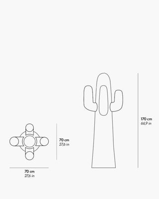 Gufram Andy's Cactus Limited Edition coat rack - Buy now on ShopDecor - Discover the best products by GUFRAM design