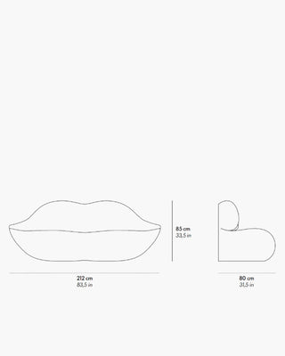 Gufram Bocca red sofa - Buy now on ShopDecor - Discover the best products by GUFRAM design