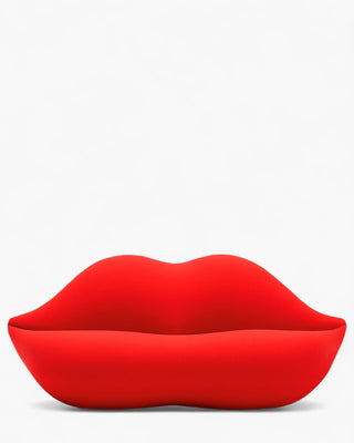 Gufram Bocca Unlimited sofa with upholstery in bouclé wool Gufram Red 011 - Buy now on ShopDecor - Discover the best products by GUFRAM design