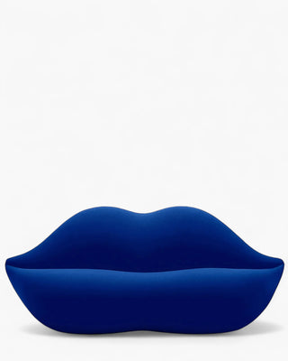 Gufram Bocca Unlimited sofa with upholstery in bouclé wool Gufram Blue 012 - Buy now on ShopDecor - Discover the best products by GUFRAM design